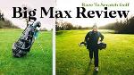 Golf Bag Big Max Dri Lite Summit Water Resistant 14 Way Black And Red New