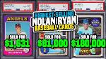 Nolan Ryan Error Back +correct 1990 Donruss King Of Kings Mint Lot #665 & #659