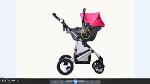 3 In1 Newborn Baby Pram Car Seat Pushchair Travel System Buggy Stroller